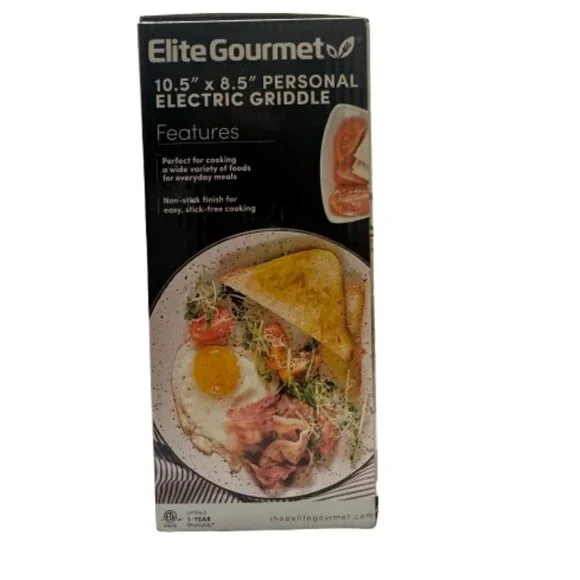NWT Electric Griddle by Elite Gourmet - Picture 3 of 10